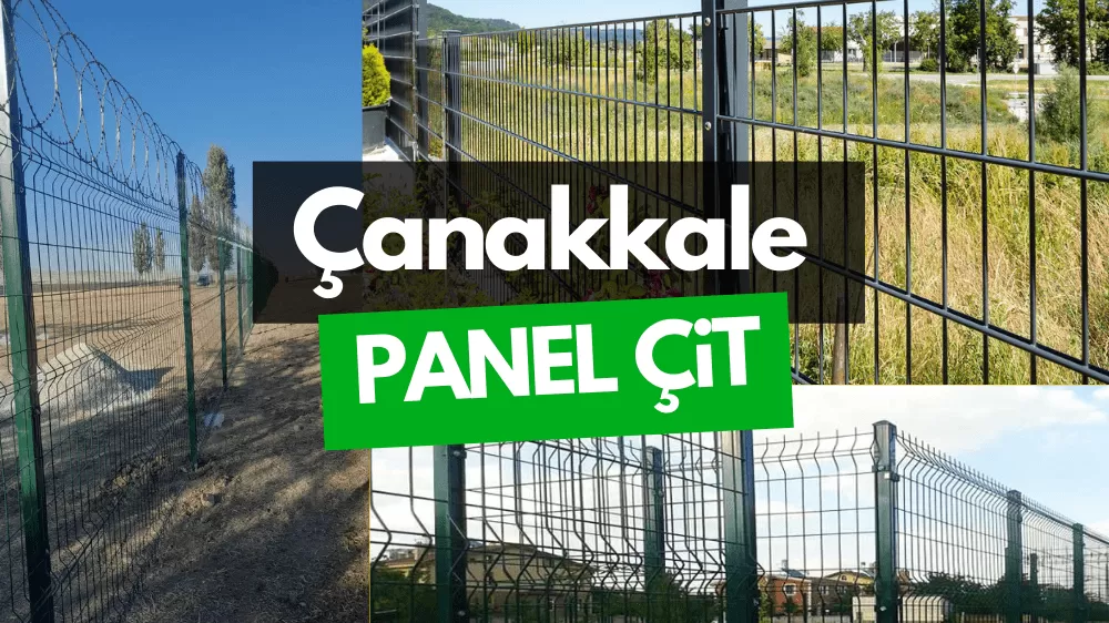 Çanakkale Panel Çit ve Bahçe Çit Fiyatları