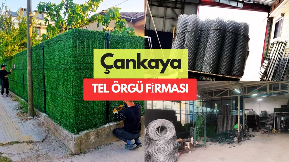 ÇANKAYA'DA TEL ÖRGÜ SİSTEMLERİ