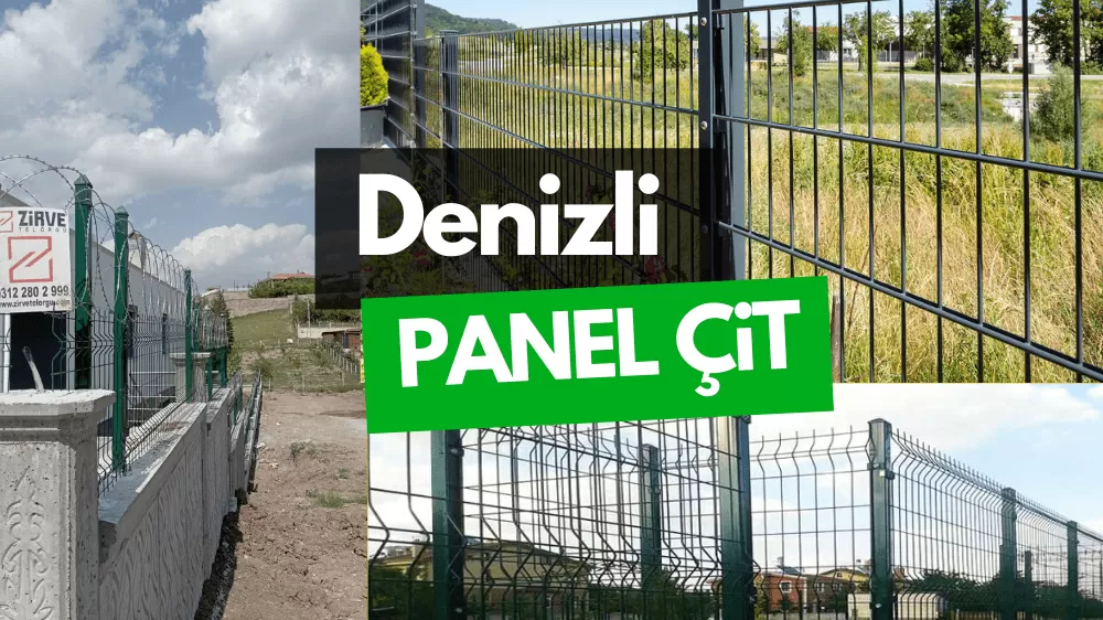 Denizli Panel Çit ve Bahçe Çit Fiyatları