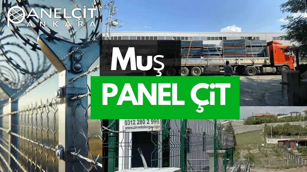 Muş Panel Çit ve Bahçe Çit Fiyatları