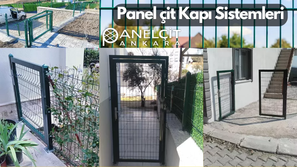 Panel Çit Kapı Sistemleri