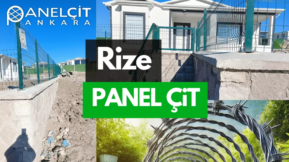 Rize Panel Çit ve Bahçe Çit Fiyatları